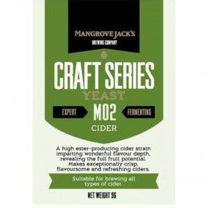 mangrove jack's m02 cider yeast