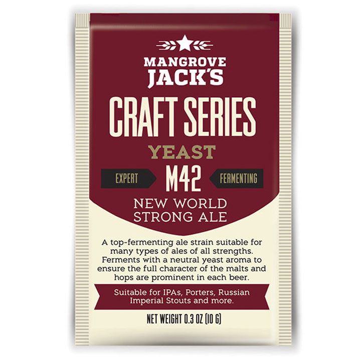 mangrove jacks m42 new world strong ale yeast