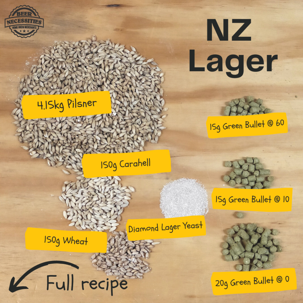 nz lager recipe